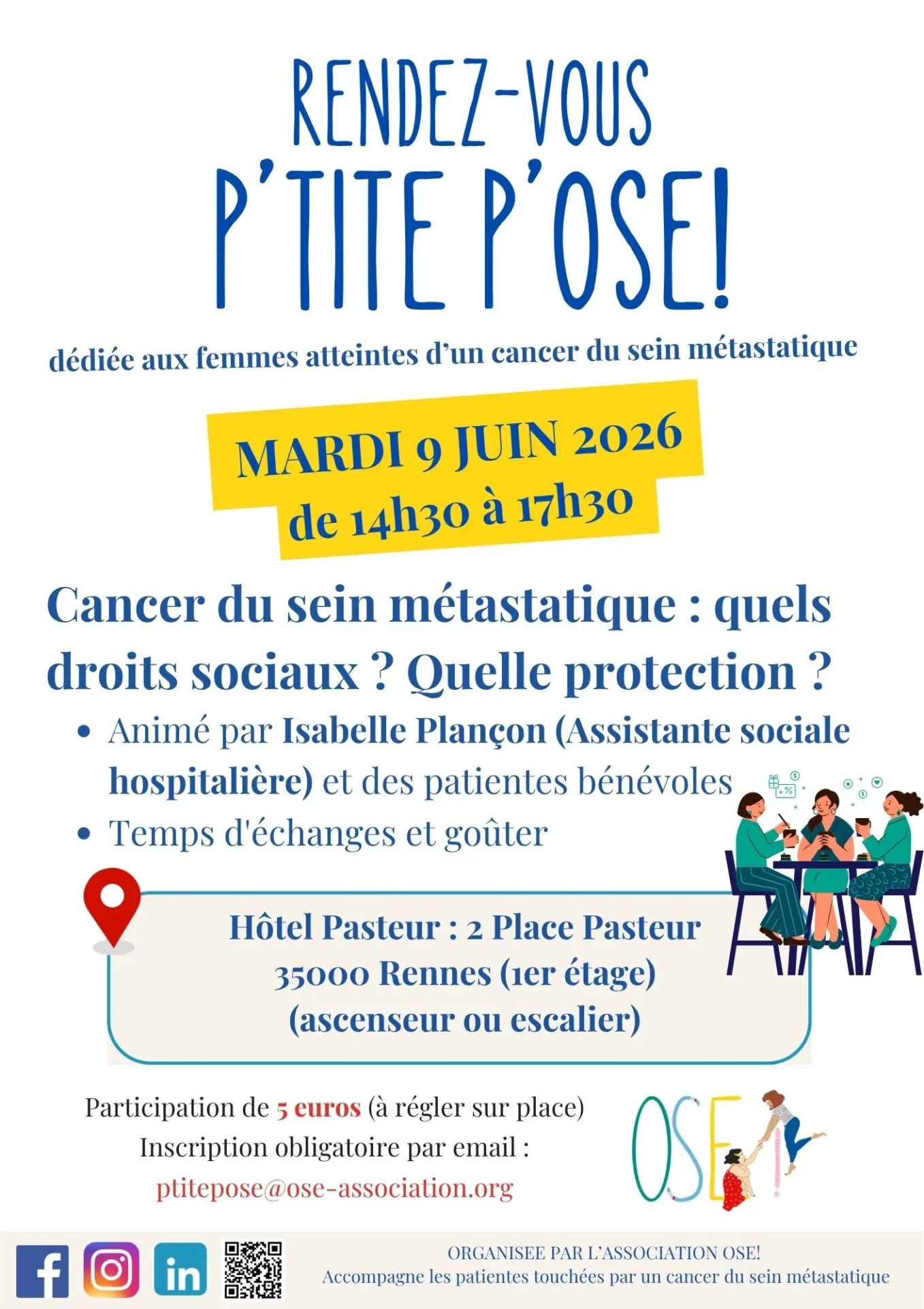 P'tite P'Ose du 9 juin 2026 à Rennes